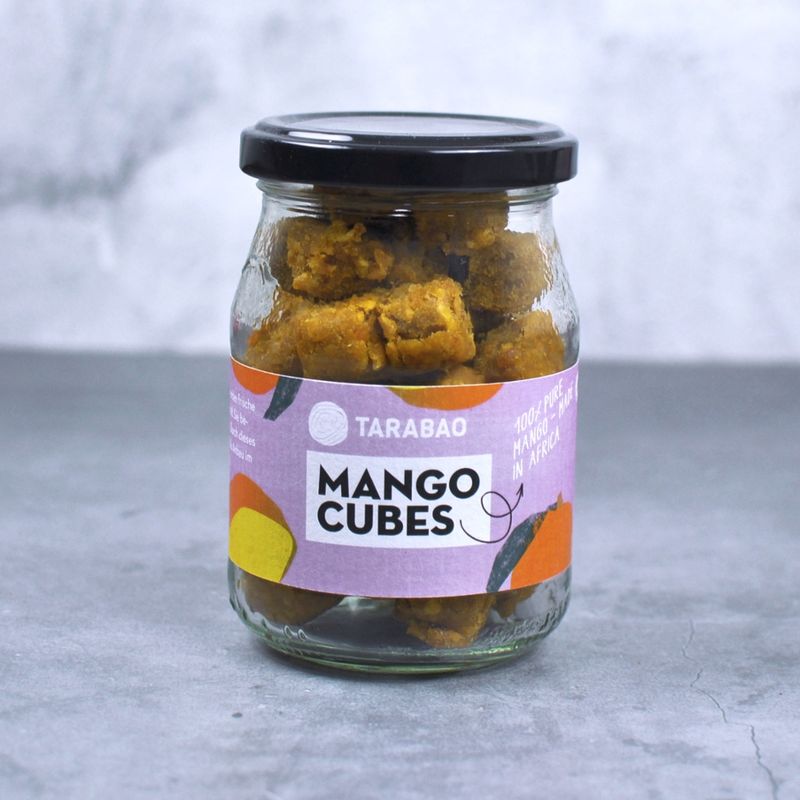 TARABAO Mango Cubes im Pfandglas - Produktbild