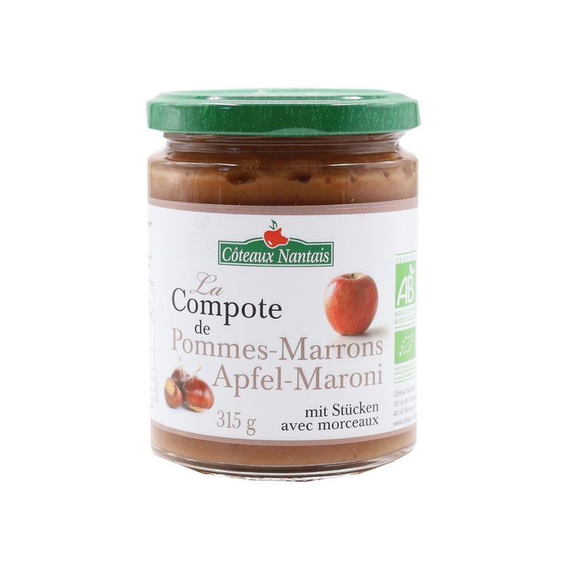 Côteaux Nantais  Compote Apfel-Maroni - Produktbild