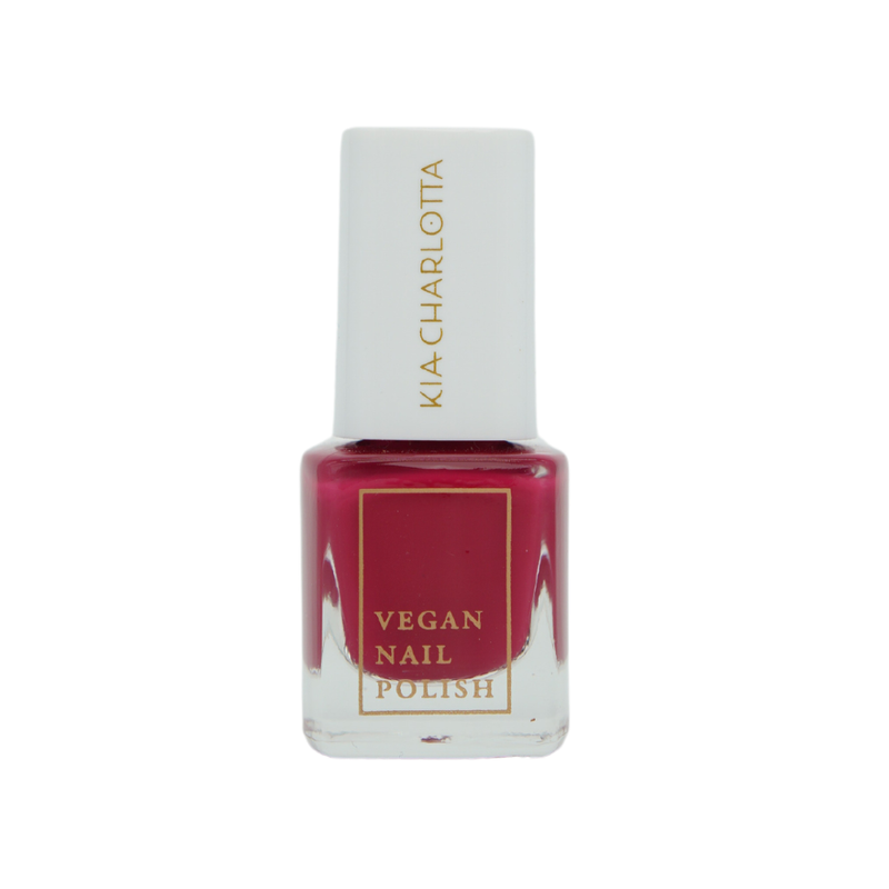 Kia-Charlotta Kia-Charlotta I VEGANER Nagellack I Eating Berries I Tiefes Rosa I TIERVERSUCHSFREI und MADE IN GERMANY I Premium Qualität I 5ml - Produktbild