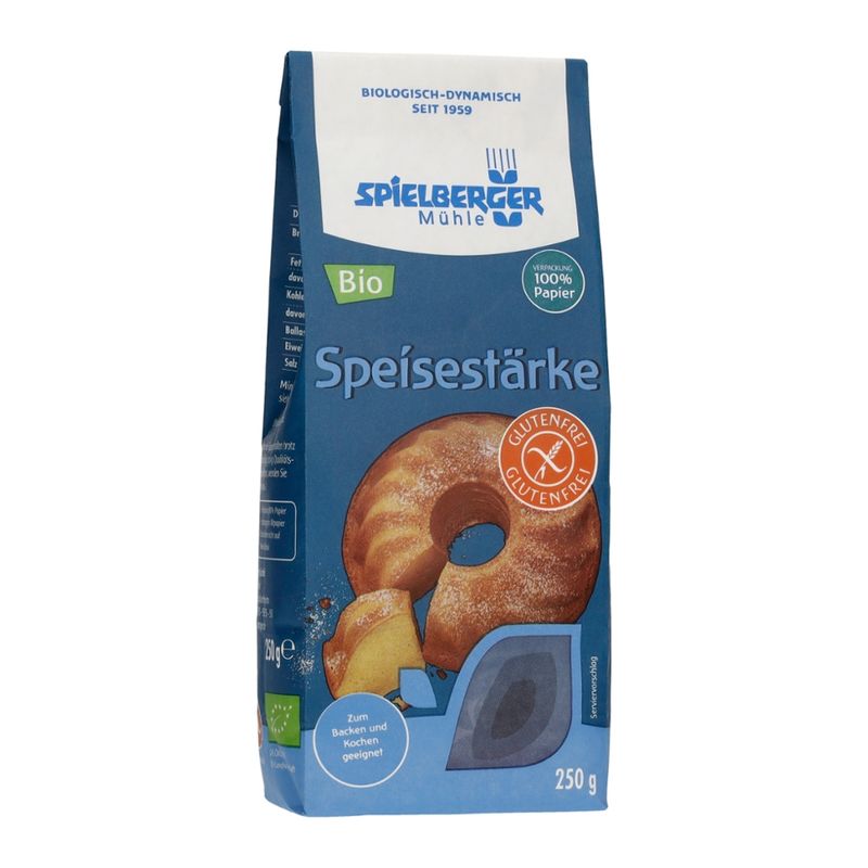 Spielberger Mühle Speisestärke, glutenfrei (Mais), kbA - Produktbild