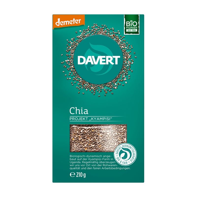 Davert Demeter Chia 210g - Produktbild