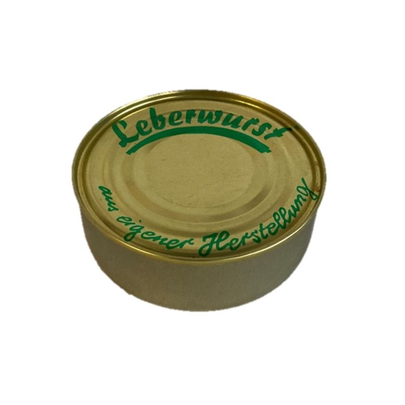 Metzgerei Reichenbach Bio-Leberwurst grob 200g Dose - Produktbild