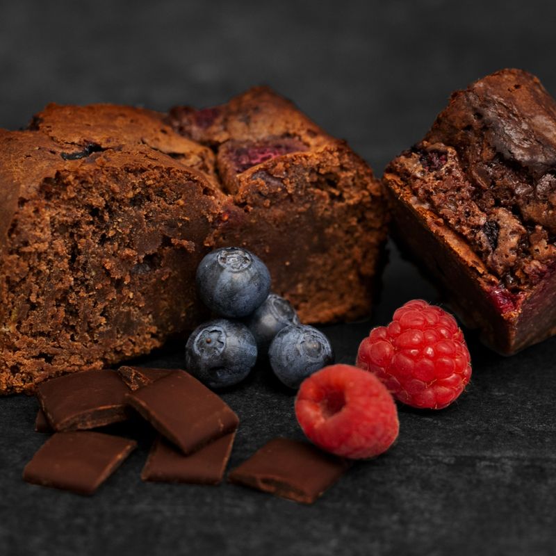 32° Die Werkstatt für Genuss  Brownie mit Waldbeeren - Produktbild