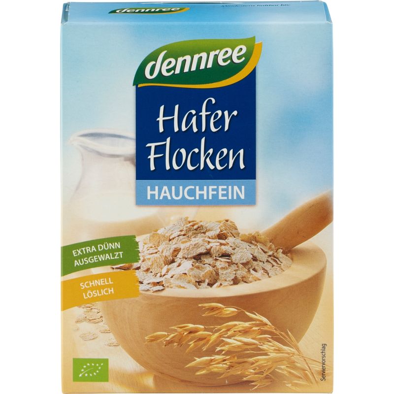 dennree Haferflocken hauchfein - Produktbild