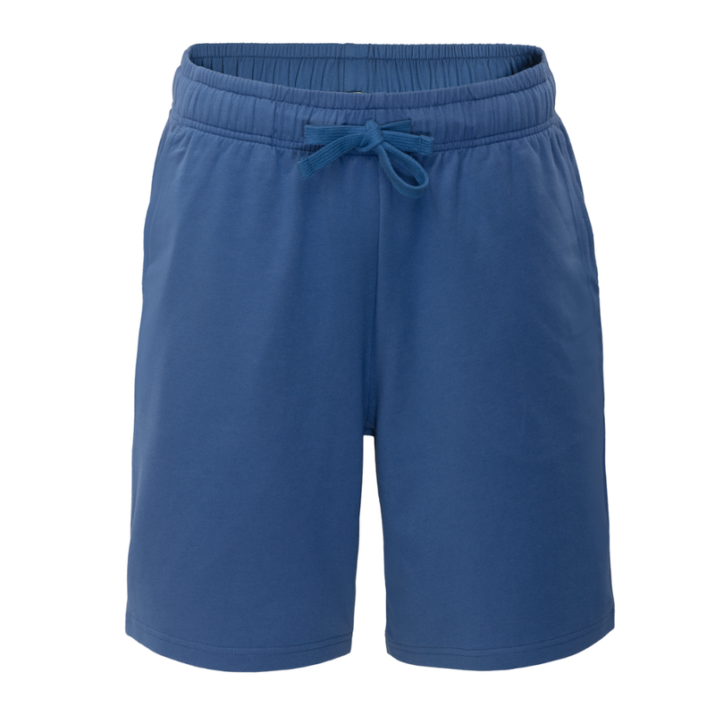 LIVING CRAFTS Herren Sweat shorts jeans blue L - Produktbild