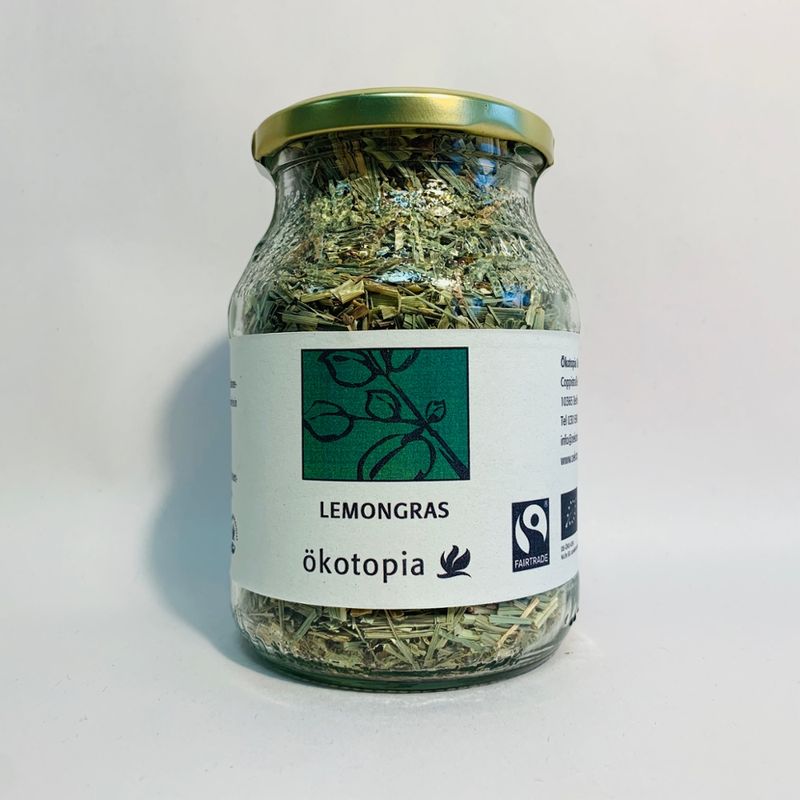 Ökotopia  Lemongras kbA im Glas 80 g - Produktbild