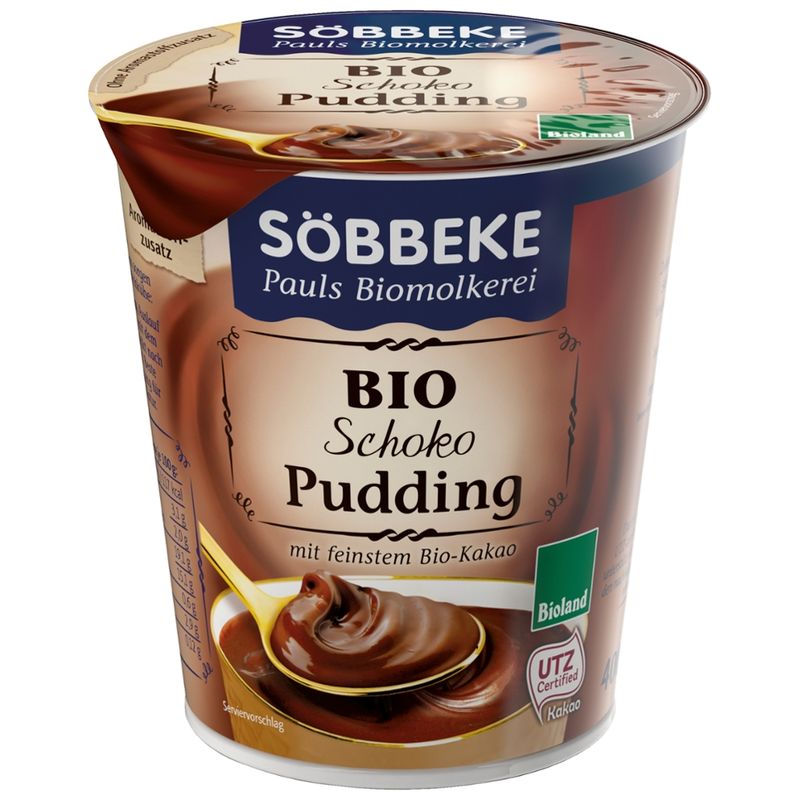 Söbbeke Bio Schoko Pudding - Produktbild