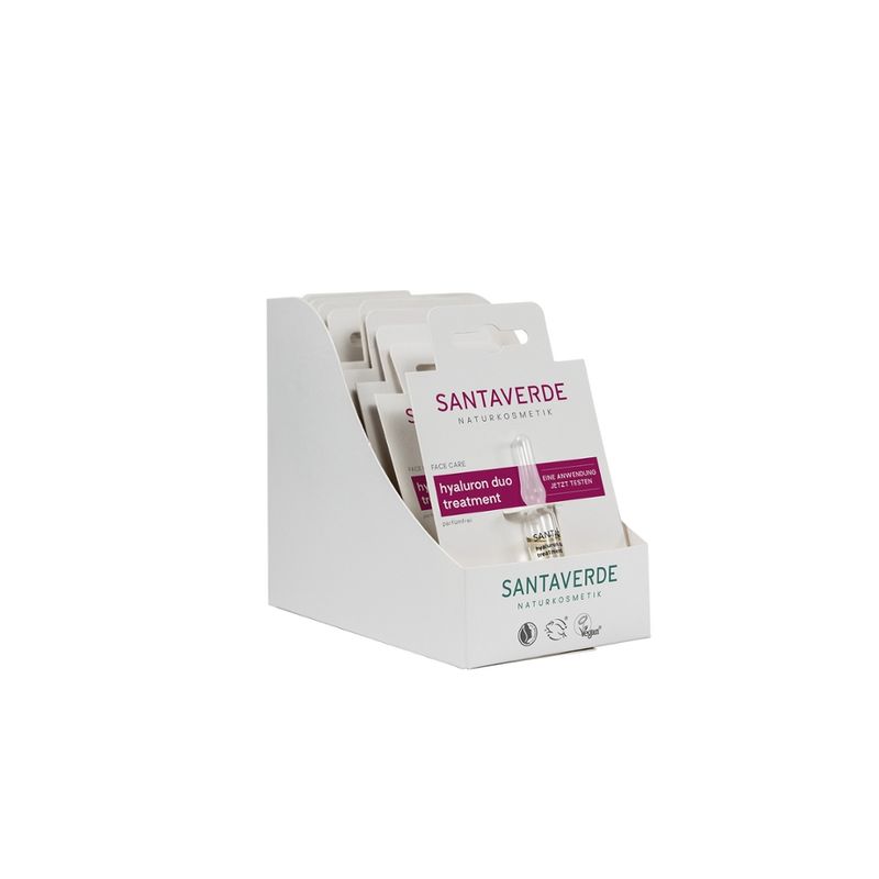 Santaverde 1er Ampulle hyaluron duo treatment im 10er Tray - Produktbild