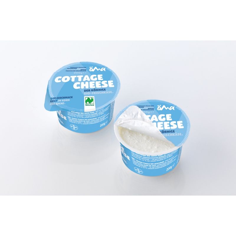 ÖMA ÖMA Cottage Cheese, Naturland - SB - Produktbild