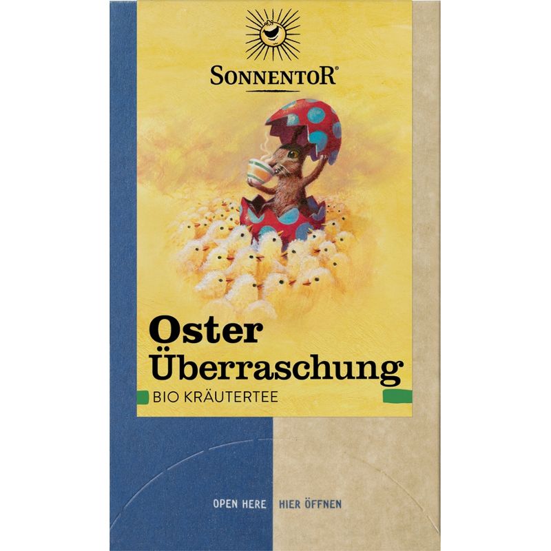 Sonnentor Osterüberraschung Tee, Doppelkammerbeutel - Produktbild