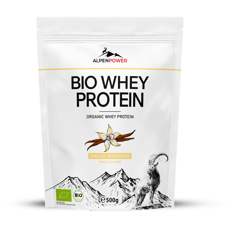 Alpenpower Bio Whey Protein- Vanille - Produktbild