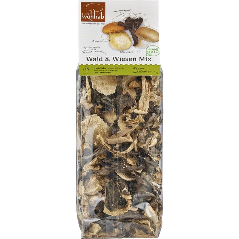 Pilze Wohlrab BIO Wald & Wiesen Mix á 100 g - Produktbild