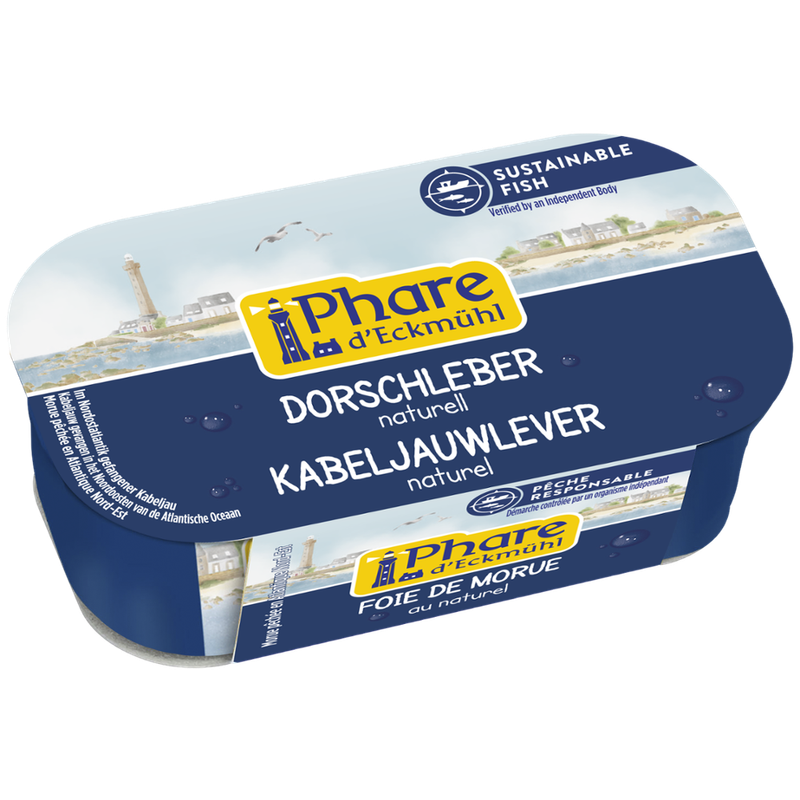 Phare d´Eckmühl Dorschleber naturell - Produktbild