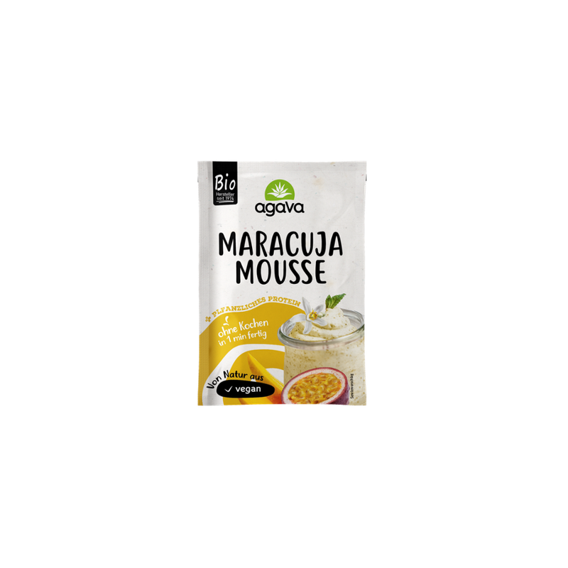 Agava agava Maracuja Mousse, BIO, 50g - Produktbild