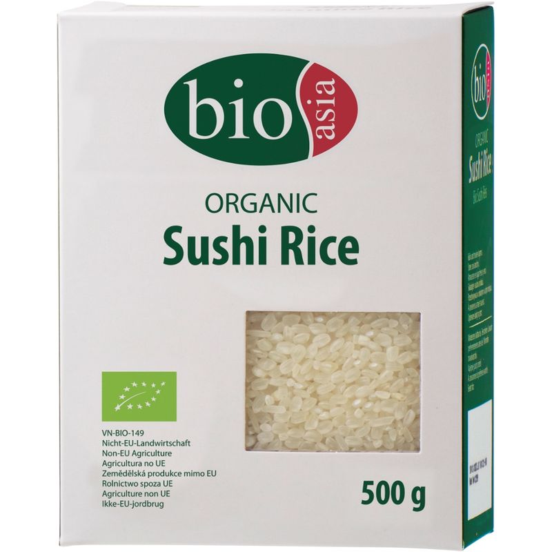 BIOASIA Bio Sushi Reis, Rundkorn - Produktbild
