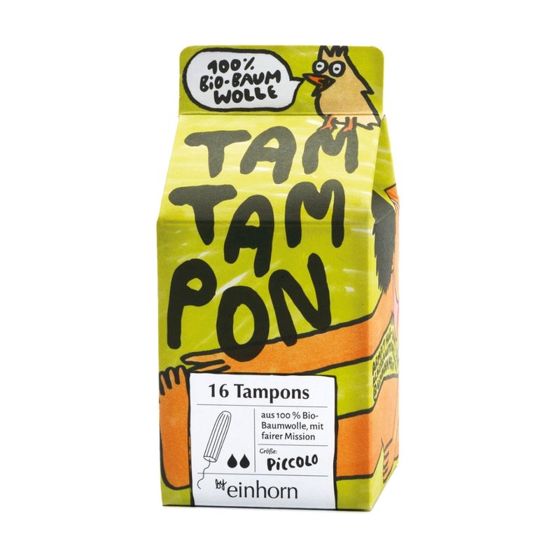 einhorn products GmbH einhorn Bio-Tampons TamTampon piccolo 16 Stk. - Produktbild