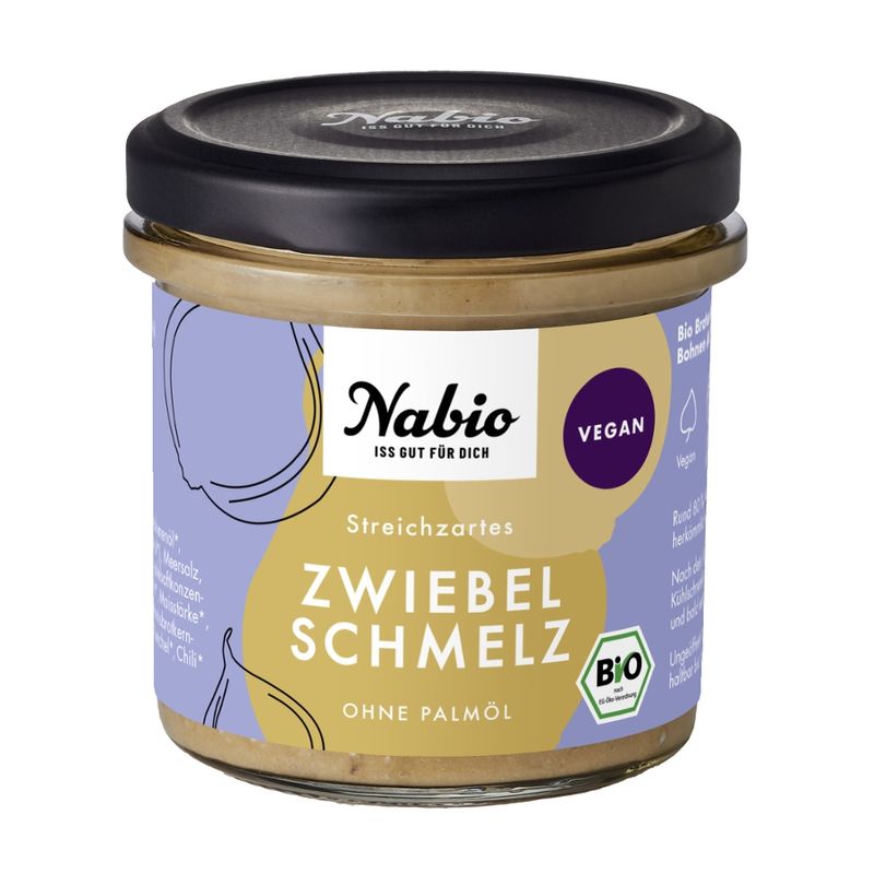 Nabio Nabio Aufstrich Brotzeit Zwiebelschmelz - Produktbild