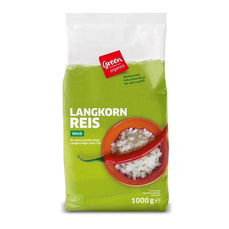 greenorganics Langkorn Reis weiß - Produktbild