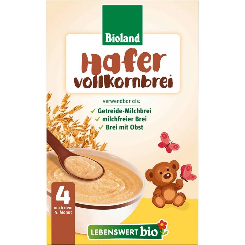 Lebenswert bio Hafer-Vollkornbrei - Produktbild