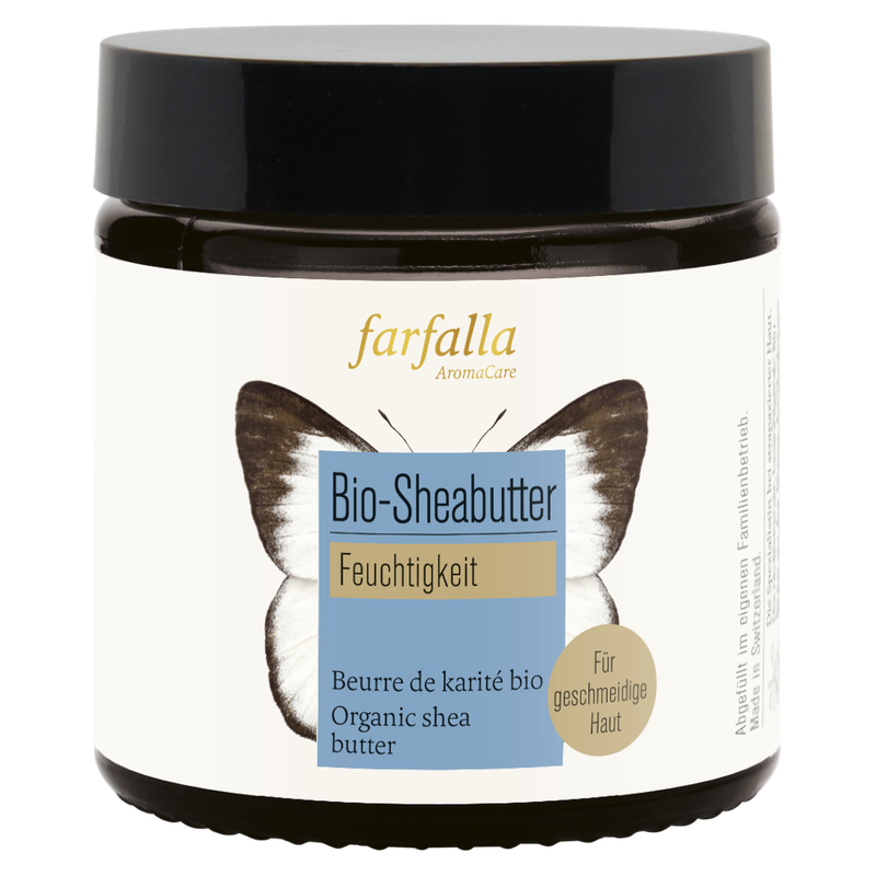 farfalla Shea, Bio-Sheabutter, 100ml, Feuchtigkeit - Produktbild