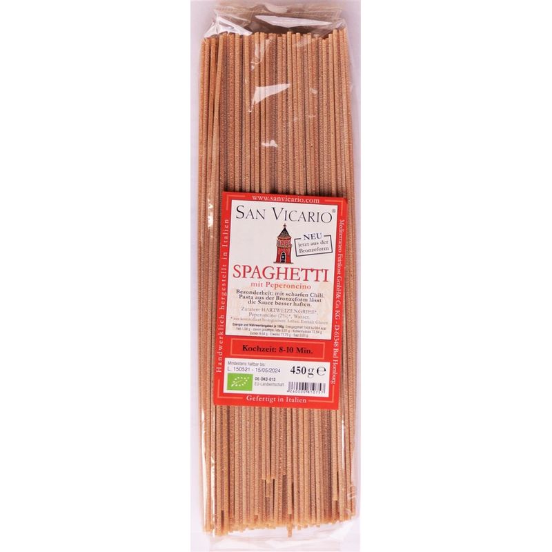 San Vicario San Vicario SPAGHETTI mit Peperoncini -leicht scharf- - Produktbild