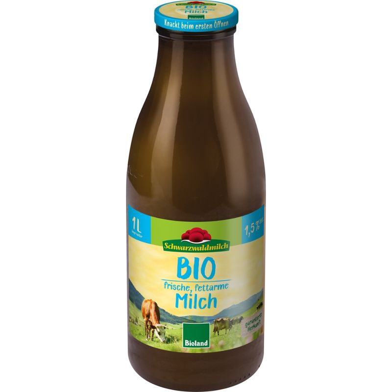 Schwarzwaldmilch BIO SWM BIO Frischmilch 1,5% 6x1L FL - Produktbild