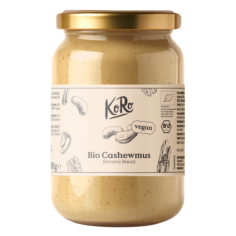 KoRo Handels GmbH Bio Cashewmus Banana Bread 500 g - Produktbild
