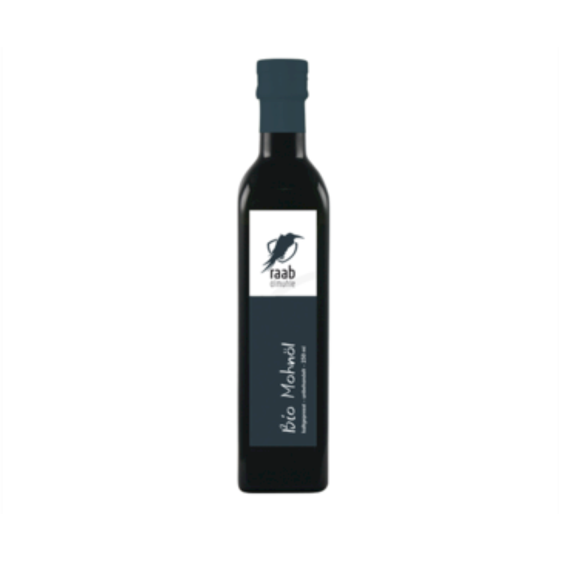 Ölmühle Raab Bio Mohnöl kaltgepresst 100ml - Produktbild