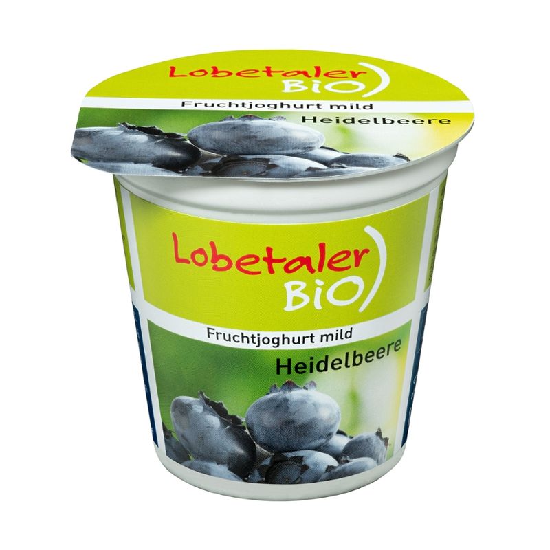 Lobetaler Bio Joghurt Heidelbeere - Produktbild