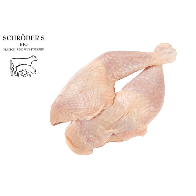 Schröder's Bio Fleisch- und Wurstwaren Hähnchenkeule 2 Stück je 250 g - Produktbild