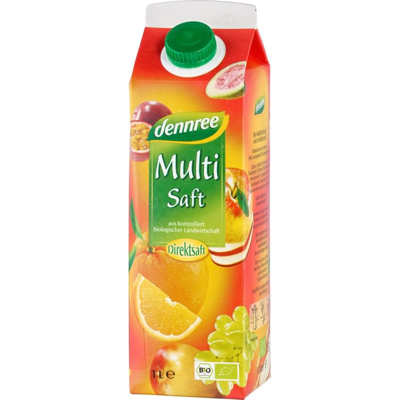 dennree Multifruchtsaft Direktsaft - Produktbild