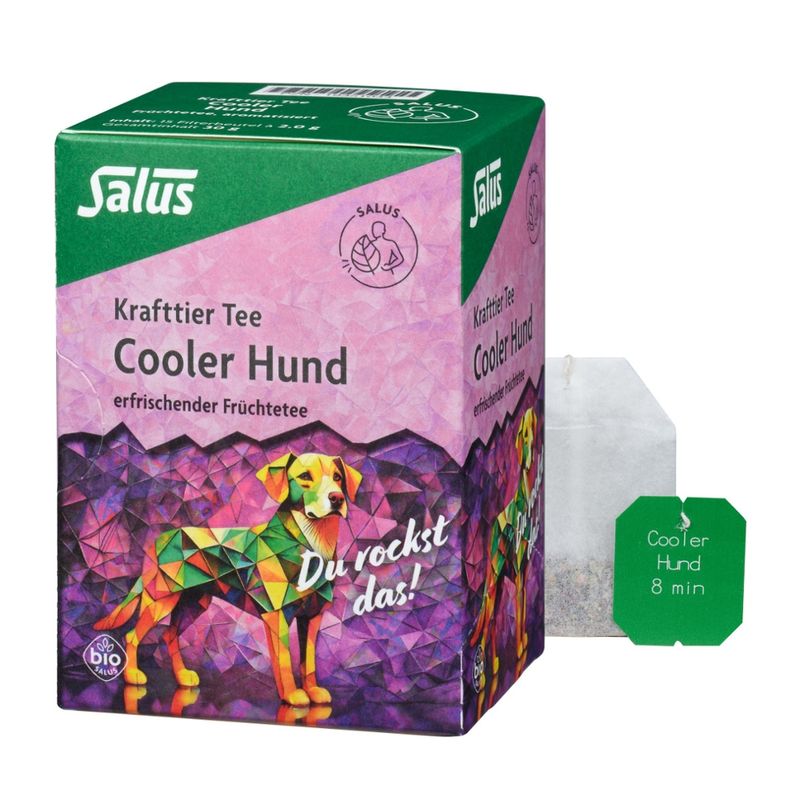 Salus® Krafttier Tee Cooler Hund bio 15 FB - Produktbild