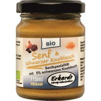 Bio Senf&schwarzer Knoblauch 115ml - Produktbild