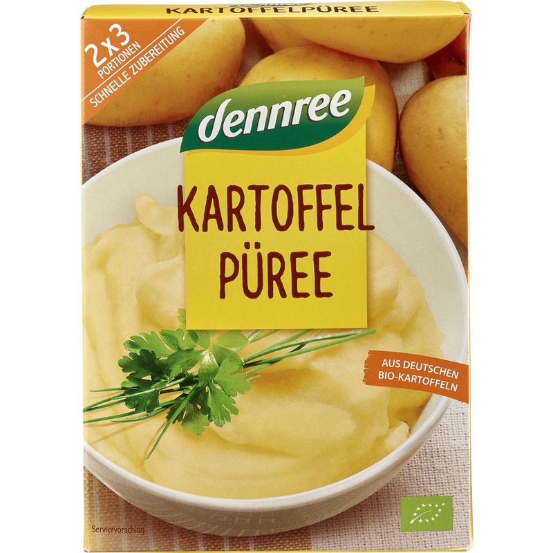 dennree Kartoffelpüree, aus deutschen Bio-Kartoffeln - Produktbild