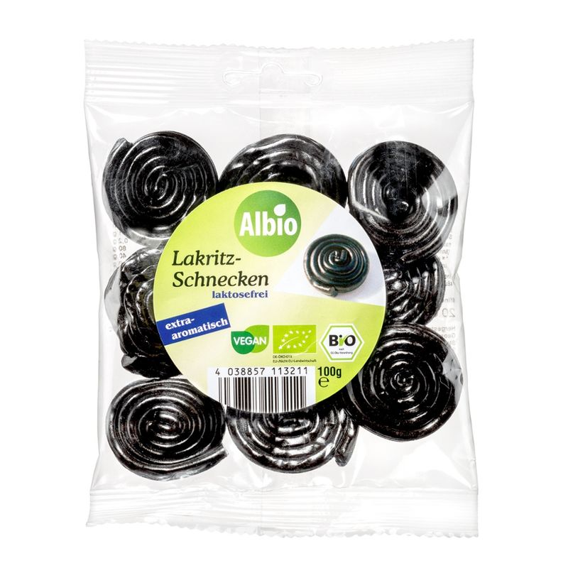 Albio Albio Lakritzschnecken - Produktbild
