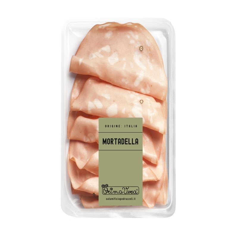 PrimaVera Italienische Bio Mortadella SB handgelegt 100 g - Produktbild