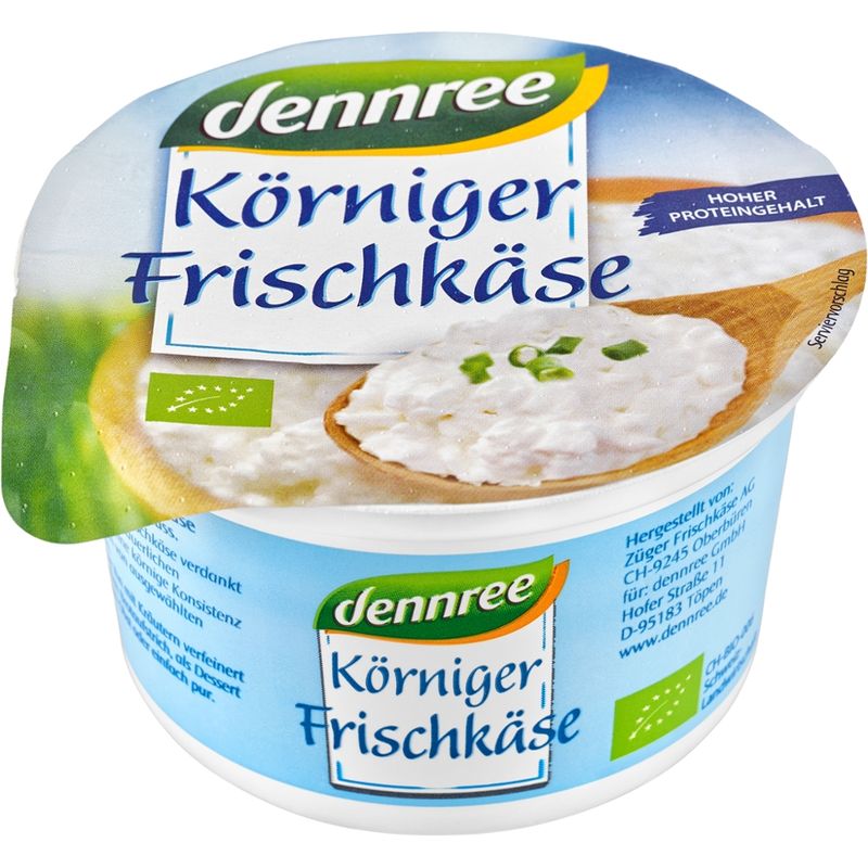 dennree Körniger Frischkäse - Produktbild