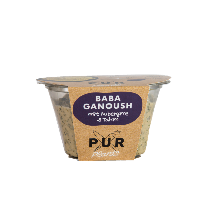 PUR PLANTS  Baba Ganoush met aubergine en tahin - Produktbild