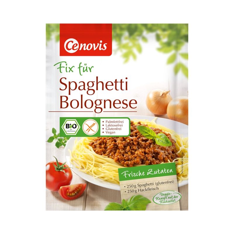Cenovis Fix für Spaghetti Bolognese, bio - Produktbild