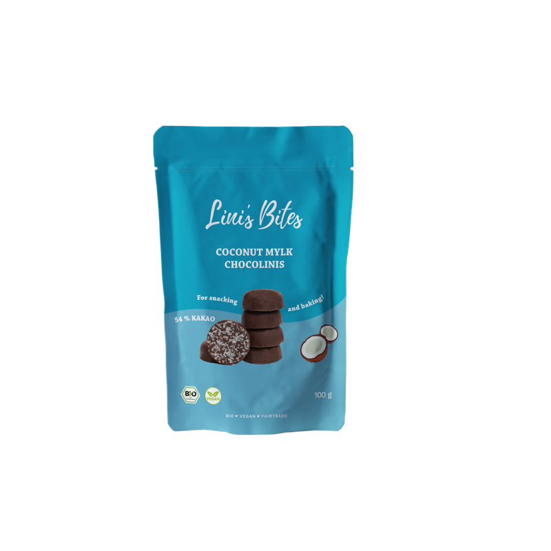 Lini's Bites Bio Coconut Mylk Chocolate Chocolinis - Produktbild