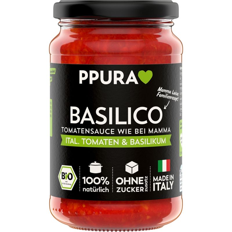 PPURA BIO Sugo Basilico - Produktbild