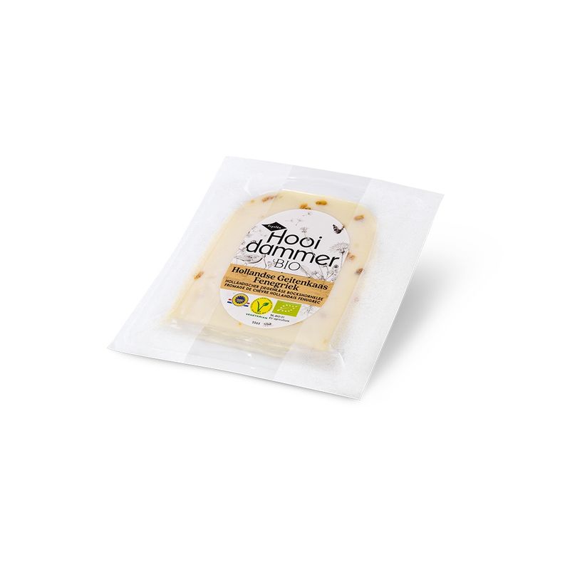 Hooidammer Hooidammer Holländischer Bio Ziegenschnittkäse Bockshornklee 4/5kg mindestens 50% Fett i. Tr. - Produktbild