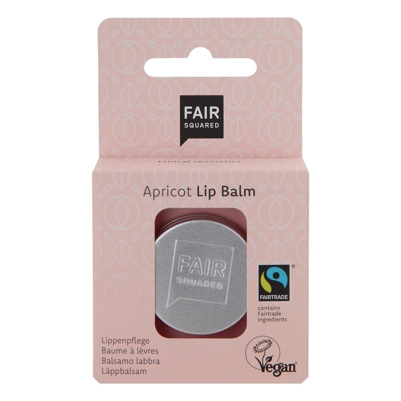 FAIR SQUARED Fair Squared Lip Balm Apricot 12gr. - Produktbild