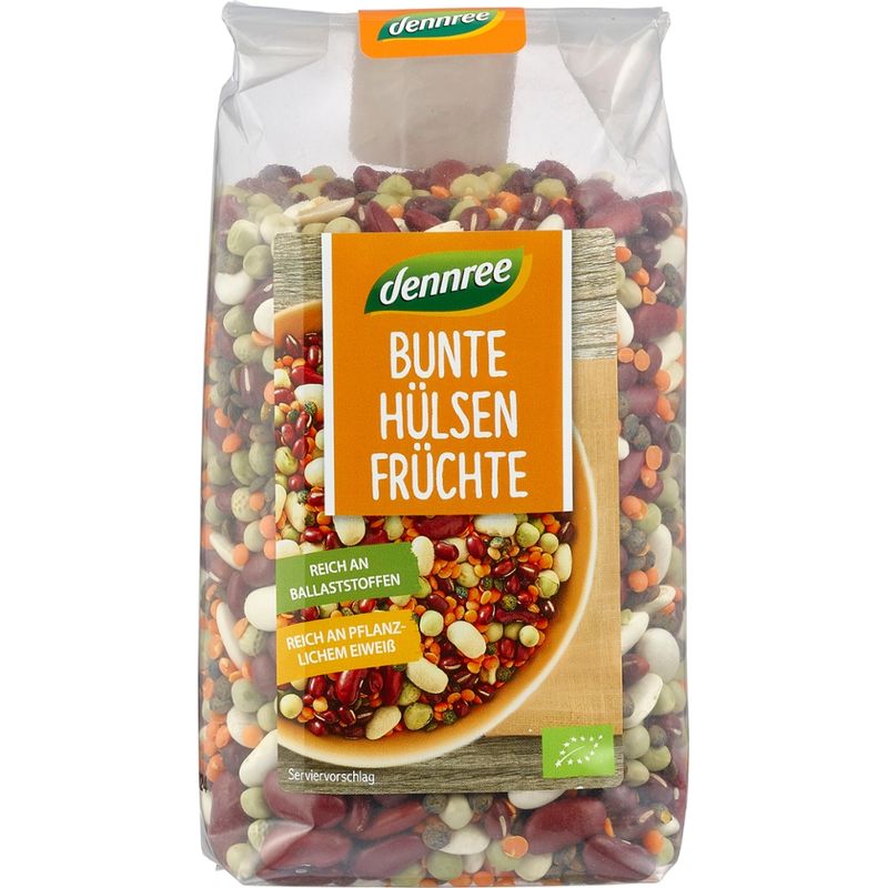 dennree Bunte Hülsenfrüchte - Produktbild