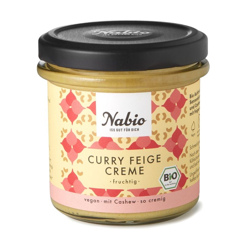 Nabio Nabio Cashew Creme Curry Feige fruchtig - Produktbild