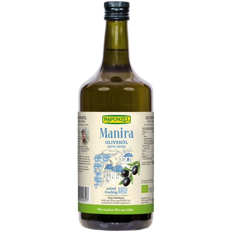 Rapunzel Olivenöl Manira, nativ extra - Produktbild