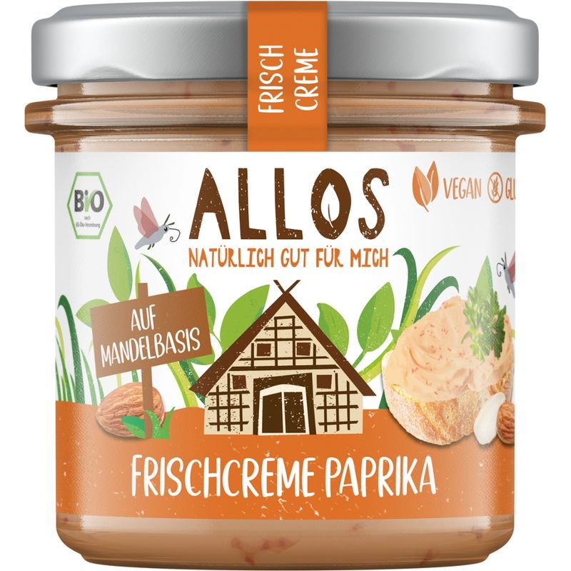 Allos Frischcreme Paprika - Produktbild