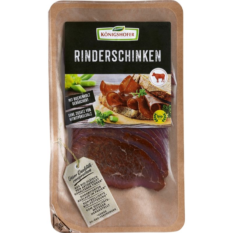 Königshofer Rinderschinken, mit Buchenholz geräuchert - Produktbild