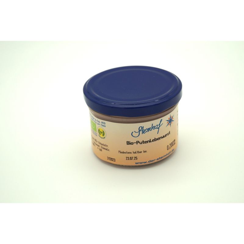 Sternhof Weikersholz Bio-Putenleberwurst, fein - Produktbild