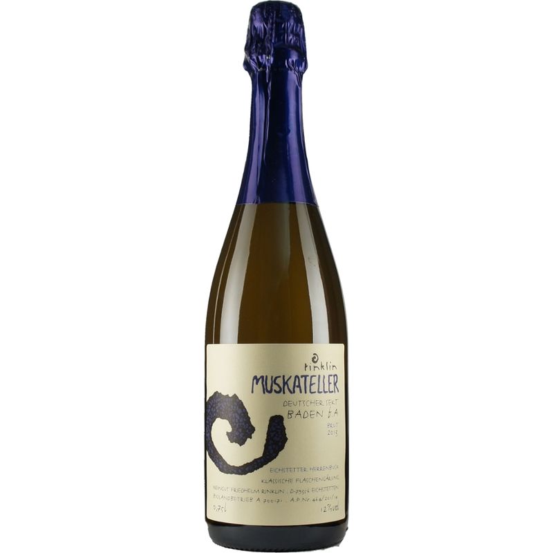 Bioland-Weingut Rinklin 2022 Muskateller-Sekt, brut - Produktbild